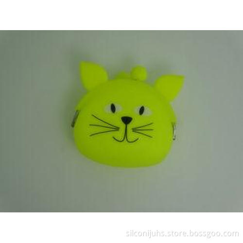 Eco-friendly Silicone Animal Coin Purse Non-toxic Coin Wall